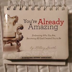 Inspirational Stand-up flip calender